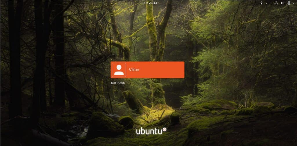Inicio Ubuntu